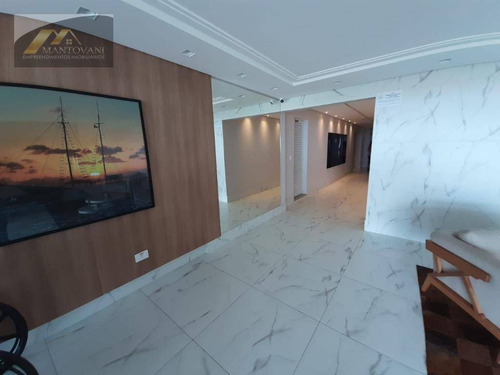 Cobertura Com 3 Dormitórios À Venda, 192 M² Por R$ 1.499.000 - Aviação - Praia Grande/sp - Co0048