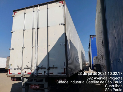 Imagem 5 de 15 de Carreta Baú Alumínio São Pedro 2018 30 Paletes