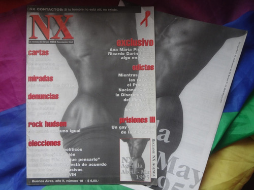 Revista Nx Nexo 56 1995 Carceles Hudson Edictos Razzia Gay