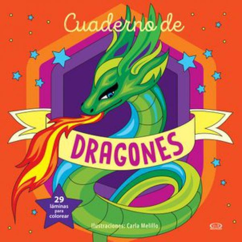 Cuaderno De Dragones - 29 Laminas Para Colorear