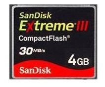 4 gb Extreme 3 Compactflash Card