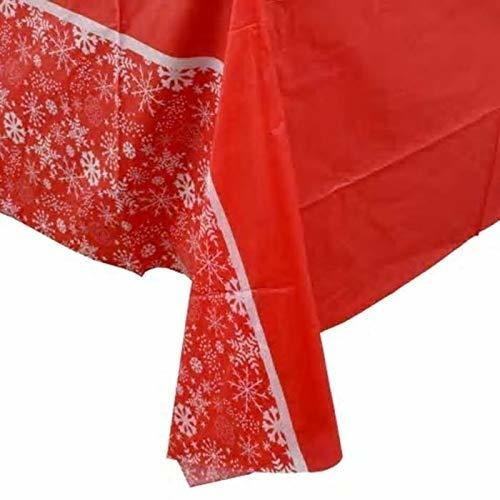 Christmas Plastic, Reusable Table-covers 54x108 . Easy-care!