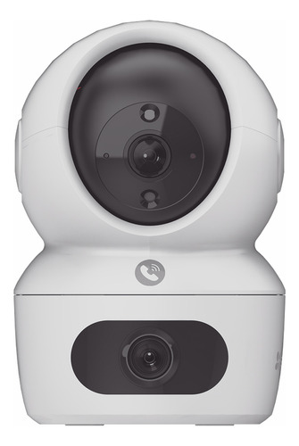 Câmera Segurança Wifi Cs-h7c Lentes Duplas Visão Noturna