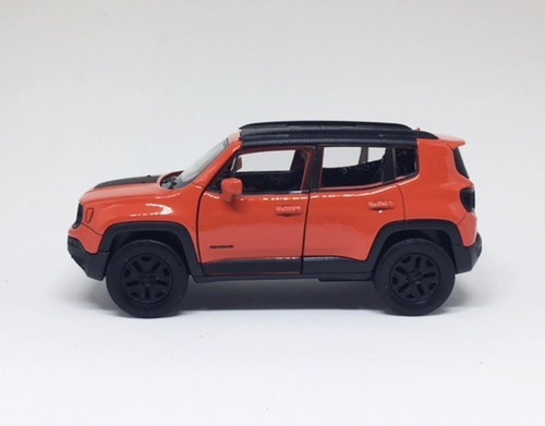 Imagem 2 de 3 de Miniatura Jeep Renegade Trailhawk Escala 1/36 Welly Fricção