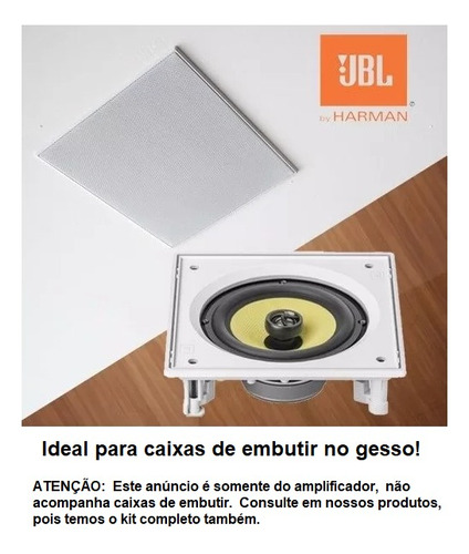 Amplificador De Teto Bluetooth Para Som Ambiente 560w Sub