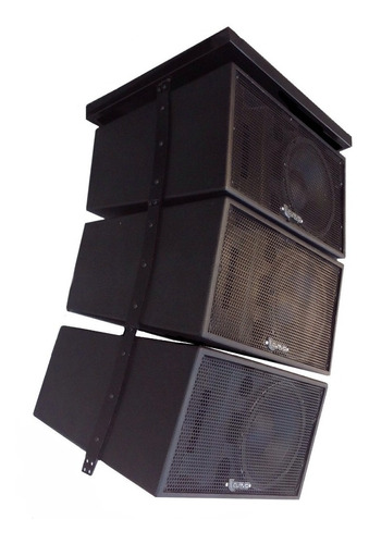 Line Array 12 Curvo Block & Jbl Powered By Jbl  Pintura Adp