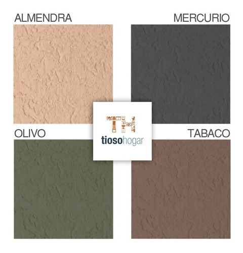 Imagen 5 de 10 de Revestimiento Acrilico Texturado 30 Kg Interior Exterior