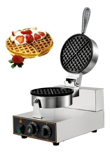 Máquina Waflera Waffles Electrica Industrial Antiadherente