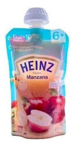 Papilla Para Bebé Heinz Sabor Manzana Pouch 113g