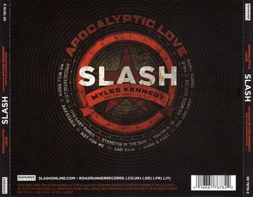 Slash Apocalyptic Love Cd Nuevo