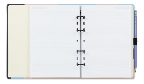 Caderno Organizador Ultra Slim Orna Pato Systemflex Ótima