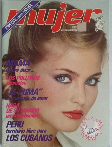 Revista Mujer Edición 49 Julio De 1980 Revista Peruana