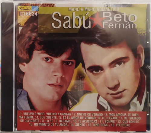  Sabú / Beto Fernán- Mano A Mano Romántico