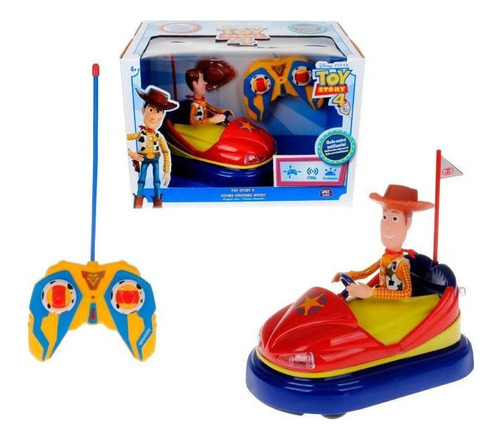 Auto R/c Woody Coches Chocones Toy Story 4