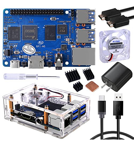 Computador De Placa Única Geeekpi Banana Pi Bpi-m5 Amlogic S