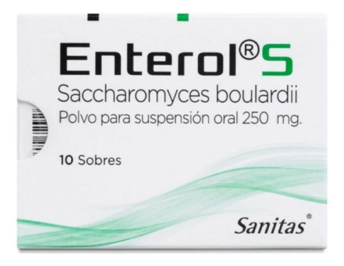 Enterol 10 Sobres Probióticos Saccharomyces Boulardii