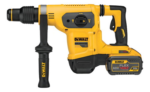 Rotomartillo electroneumático DeWalt DCH481X2 inalámbrico amarillo y negro