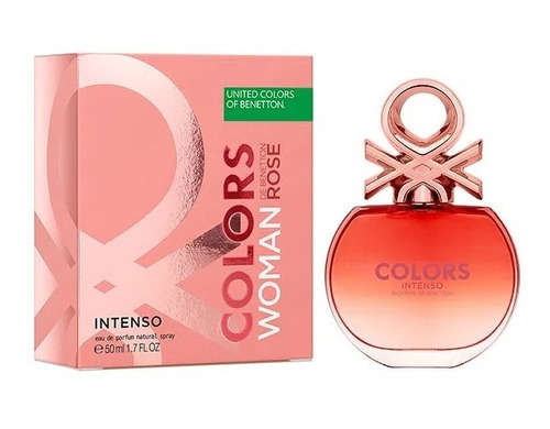 Benetton Colors Woman Rose Intenso Edp 50ml Perfume Mujer