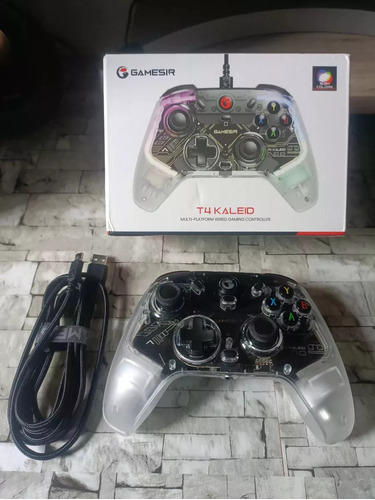 Control Gamesir T4 Kaleid Transparente Pc Switch