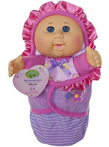Cabbage Patch Kids Official, Newborn Baby Doll Girl - F6ctb