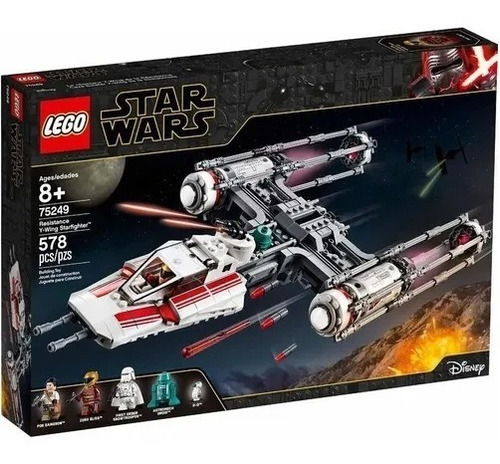 Lego Star Wars Resistance Y-wing Starfighter Art 75249