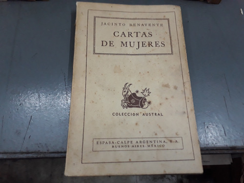 Libro Cartas De Mujeres Jacinto Benavente Austral 