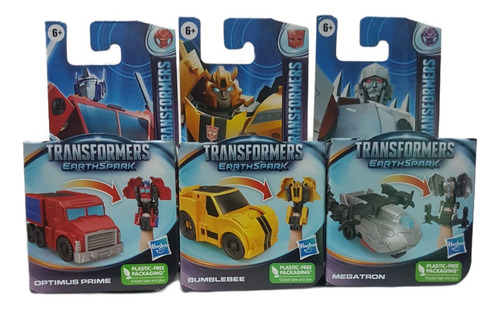 Transformers Earthspark Pack De 3 Piezas Juguete