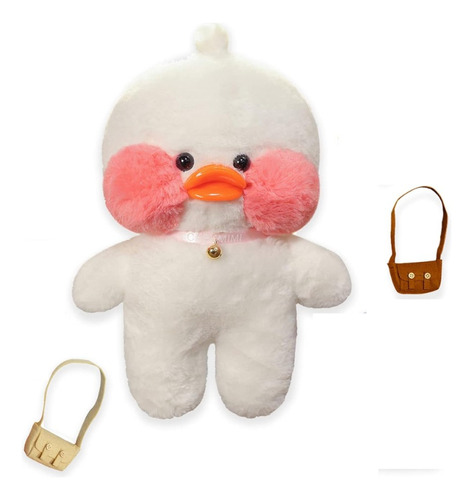 Peluche Pato Lalafanfan Con Accsesorios Y Ropa Aleatoria