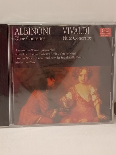 Albinoni Oboe Concertos / Vivaldi Flute Concertos Cd 