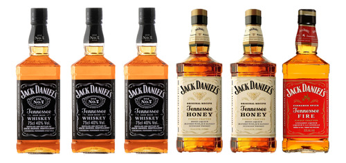 Whisky Jack Daniel`s Tennessee Mix X 6 X 750ml.