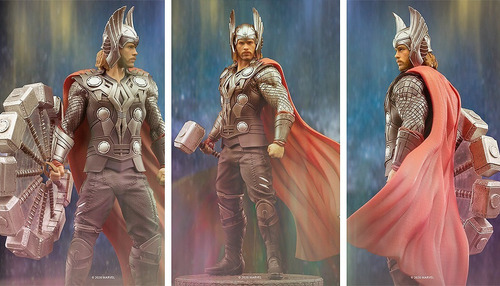 Imagem 2 de 4 de Thor Deluxe - 1/10 Art. Escale - Infinit. Saga Ccxp