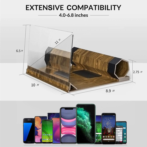 Ampliador De Pantalla Para El Telefono Celular Accesori...