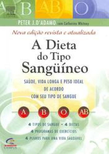 Dieta Do Tipo Sanguineo, A  - Campus