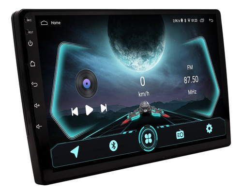 Multimidia Universal Android 13 Carplay 2gb 64gb 10p 2cam