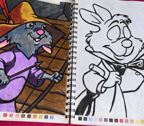Imagen 3 de 9 de Colorea Y Descubre El Misterio Disney: Alicia Libro Tik Tok