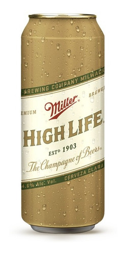 Cerveza Miller High Life 1x12 Lat 24oz