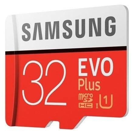 Cartao Memoria Micro Sd Evo Plus 32gb C10 95mb/s Galaxy Hd