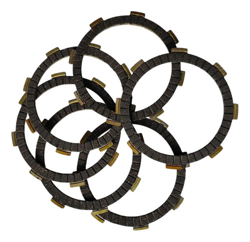 Juego De Pastas De Clutch Dinamo R4 250