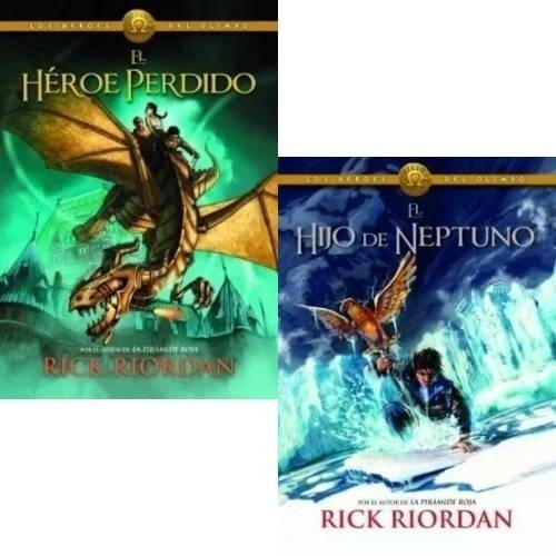 Pack Rick Riordan - Héroes Del Olimpo 1 Y 2 ( 2 Libros )