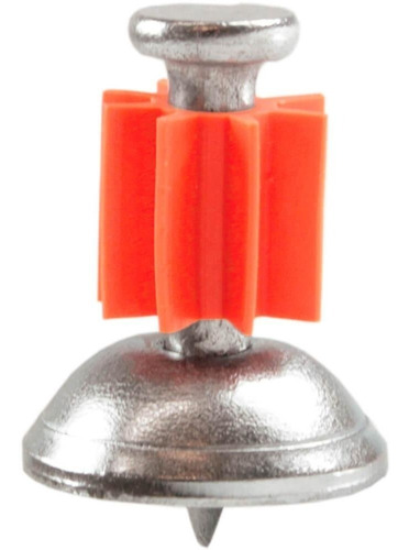 Imagem 1 de 2 de Pino Liso Ação Indireta 1/4x28 C/arruela Conica 23mm Âncora