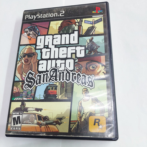 Grand Theft Auto: San Andreas Para Ps2, Original, Foto Real