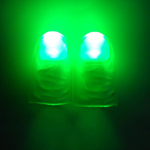 Luces De Dedo Trucos De Magia Luz De Pulgar Led Luz Verde