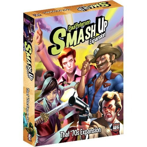 That '70s Expansion - Jogo De Cartas Importado Smash Up Aeg