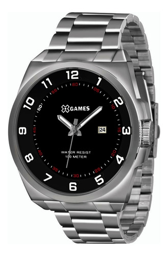 Relógio X Games Masculino Aço Xmss1036 P2sx