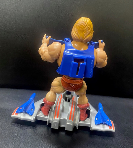 He Man Motu Con Jet Sled Y Pechera Víntage 80´s (Usado)