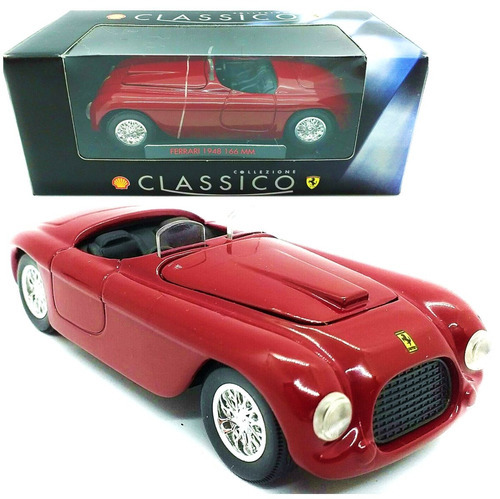 Auto Shell Ferrari 166 Mm 1948 Classico 1:35 Mundo She666
