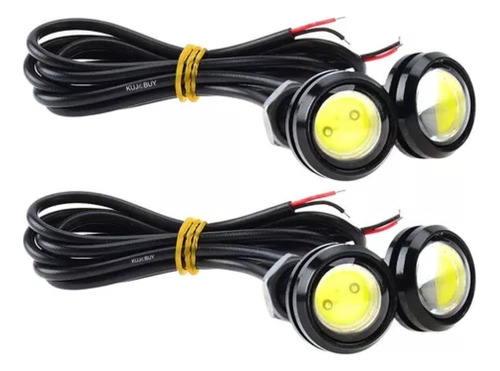 X4 Ojo De Águila Luces Led 23mm 9w Auto Tuning Universal