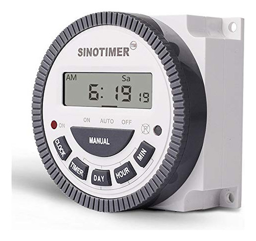 Interruptor Temporizador Digital Lcd Tm619, Interruptor De E