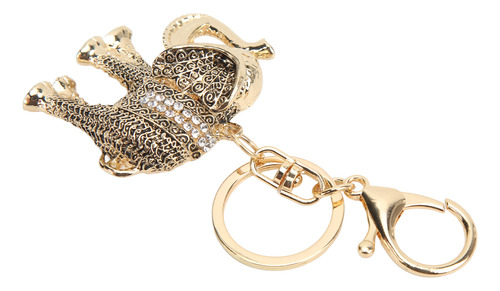 Llavero Retro Con Forma De Elefante Galvanizado Good Luck En