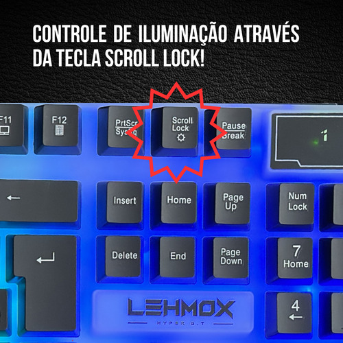 Kit Pc Gamer 3 Em 1 Teclado+mouse+mousepad Led Rgb Usb Preto Preto